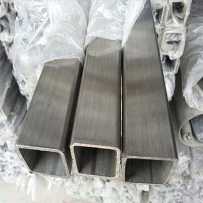 410s 321 Hollow Stainless Steel Welded Tube Open End Square Pipe 10*10mm