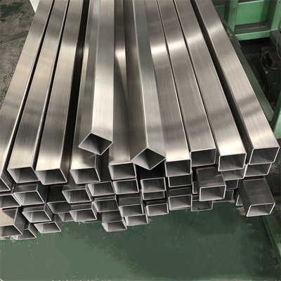 410s 321 Hollow Stainless Steel Welded Tube Open End Square Pipe 10*10mm